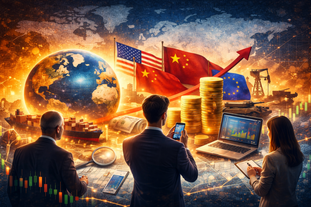 Geopolítica, economia e o comportamento dos investidores